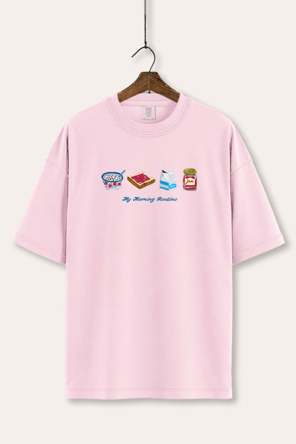 My Morning Routine Graphic Tee Women's Comfort Fit