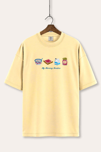 My Morning Routine Graphic Tee Women's Comfort Fit