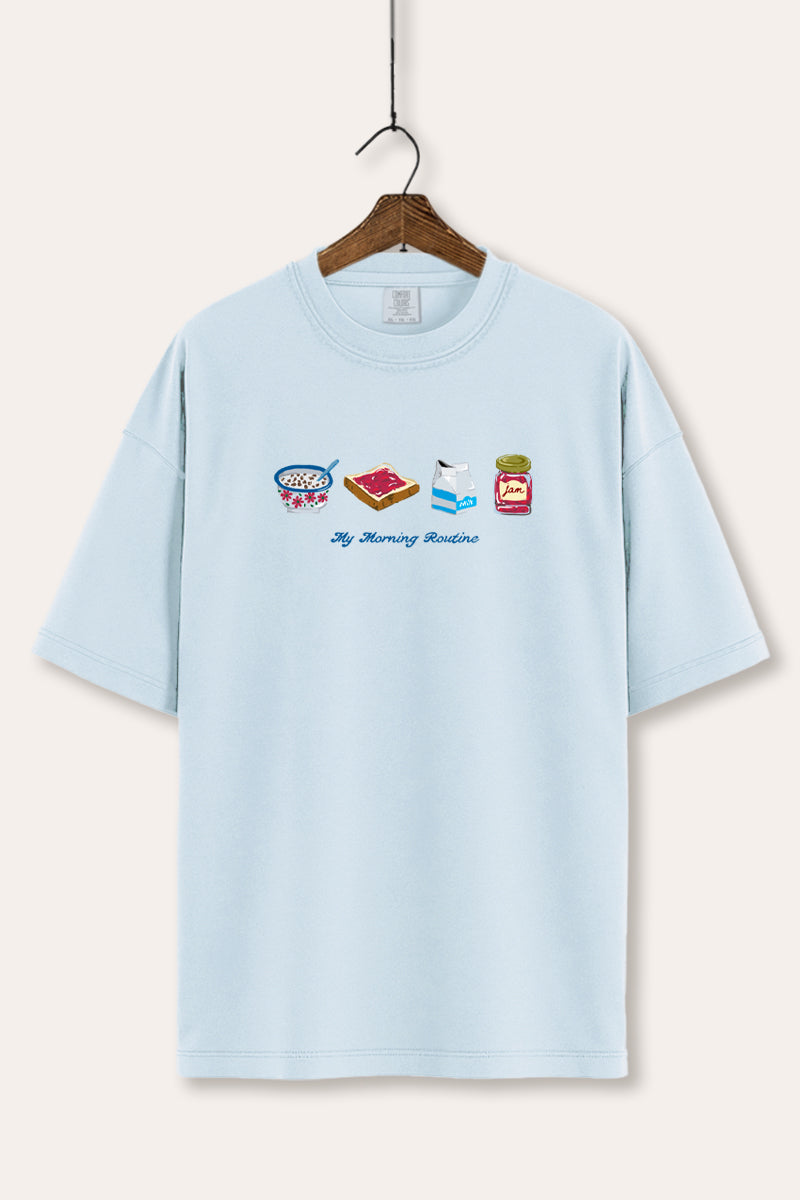My Morning Routine Graphic Tee Women's Comfort Fit