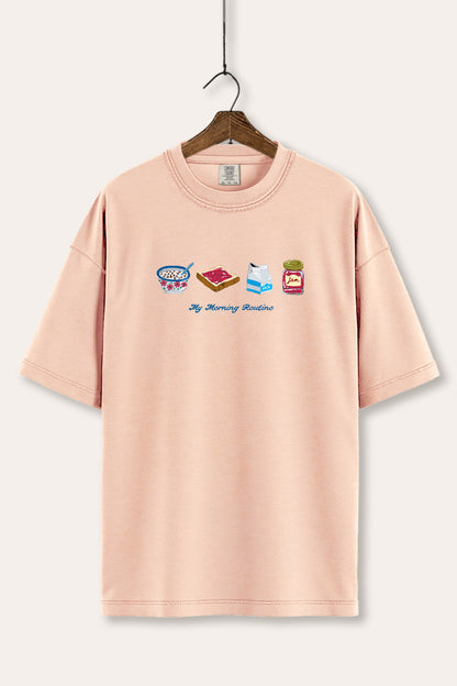 My Morning Routine Graphic Tee Women's Comfort Fit