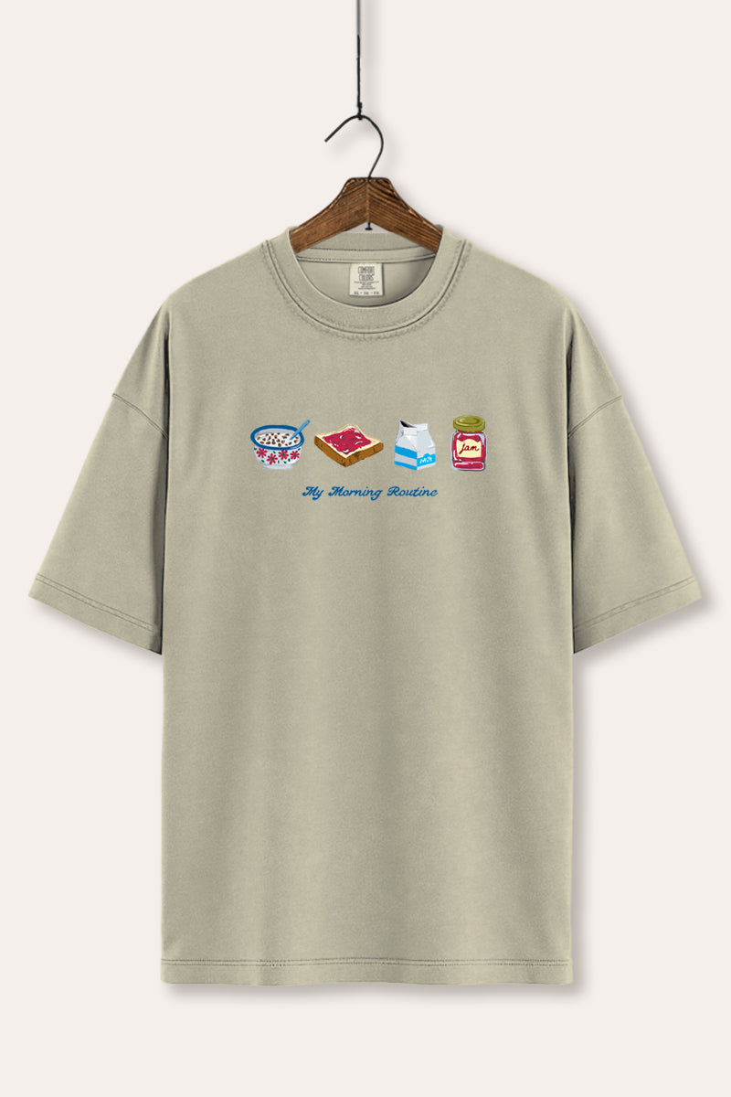My Morning Routine Graphic Tee Women's Comfort Fit