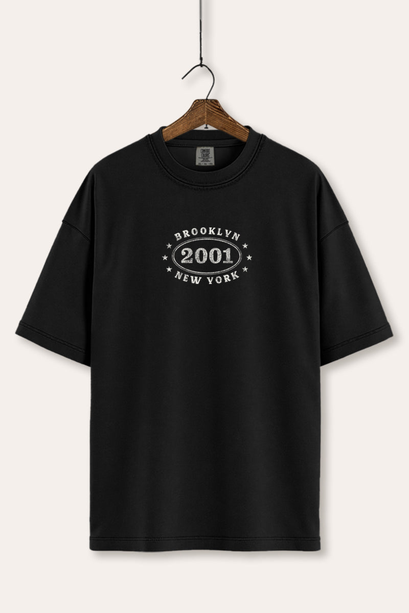 Brooklyn Newyork Emblem Graphic Tee Women's Comfort Fit