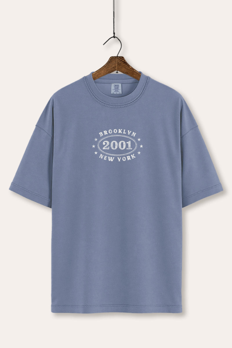 Brooklyn Newyork Emblem Graphic Tee Women's Comfort Fit