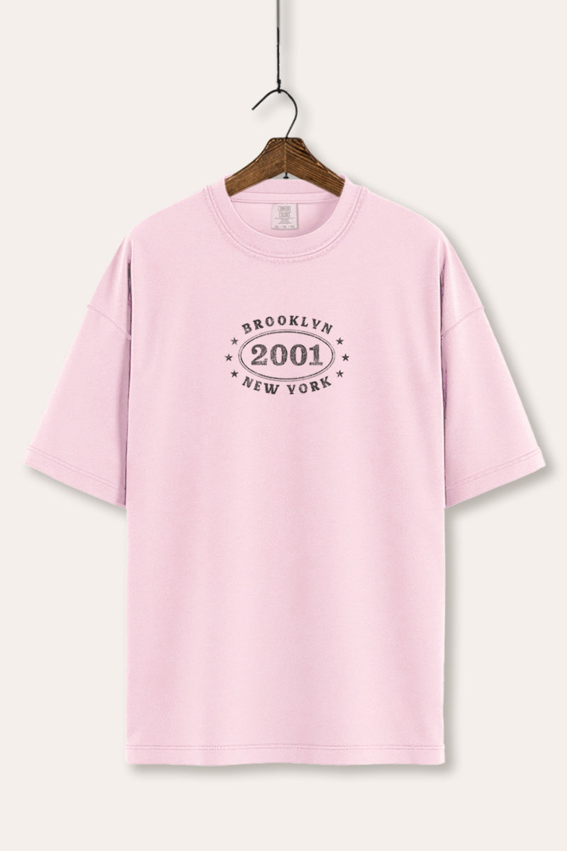 Brooklyn Newyork Emblem Graphic Tee Women's Comfort Fit