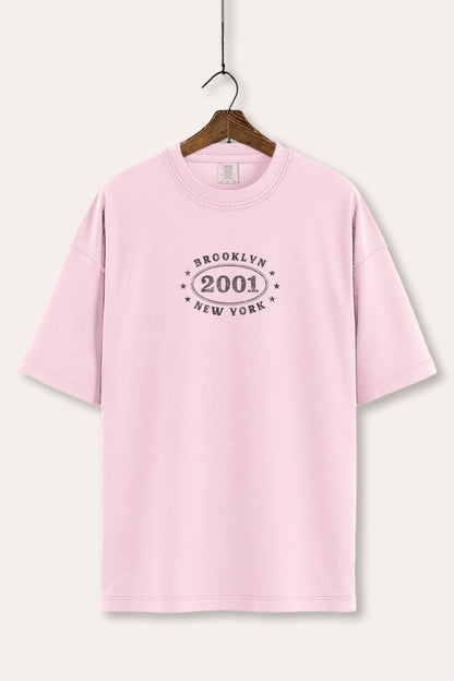 Brooklyn Newyork Emblem Graphic Tee Women's Comfort Fit
