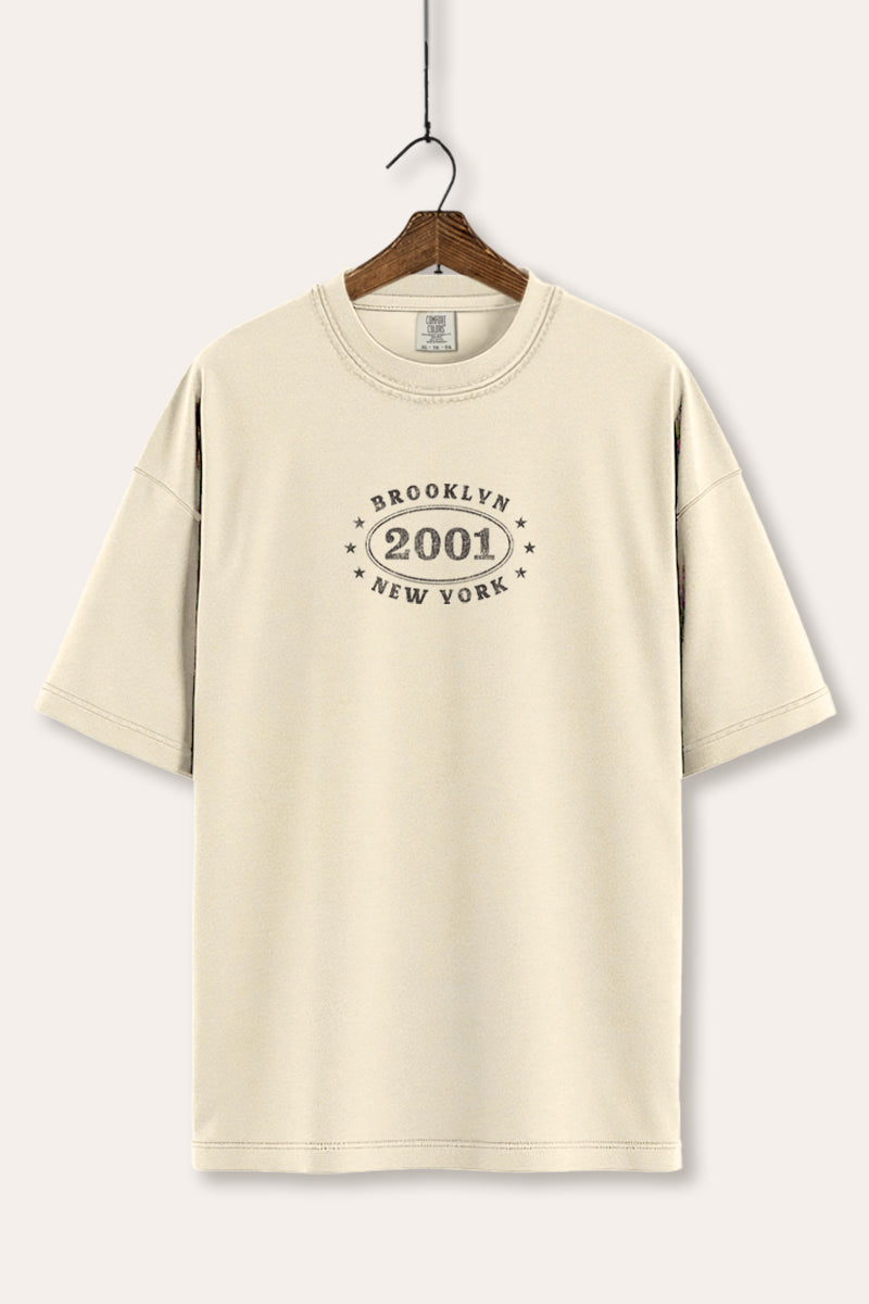 Brooklyn Newyork Emblem Graphic Tee Women's Comfort Fit