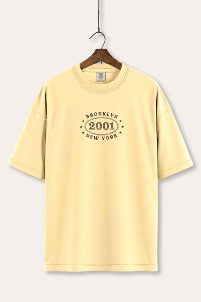 Brooklyn Newyork Emblem Graphic Tee Women's Comfort Fit