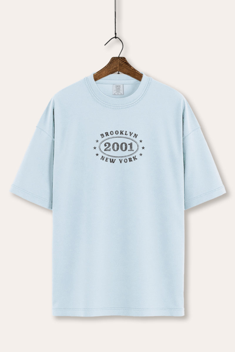 Brooklyn Newyork Emblem Graphic Tee Women's Comfort Fit