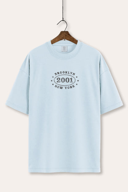 Brooklyn Newyork Emblem Graphic Tee Women's Comfort Fit