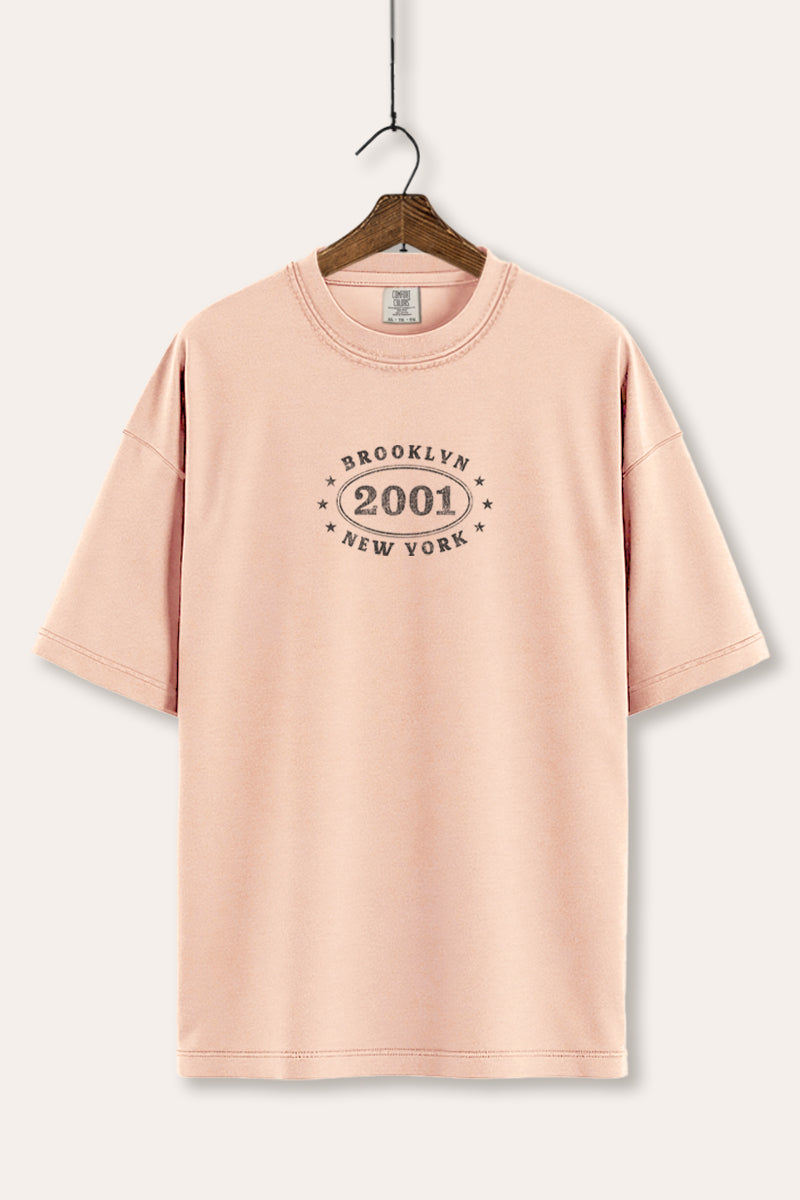 Brooklyn Newyork Emblem Graphic Tee Women's Comfort Fit