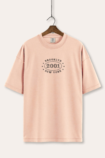 Brooklyn Newyork Emblem Graphic Tee Women's Comfort Fit