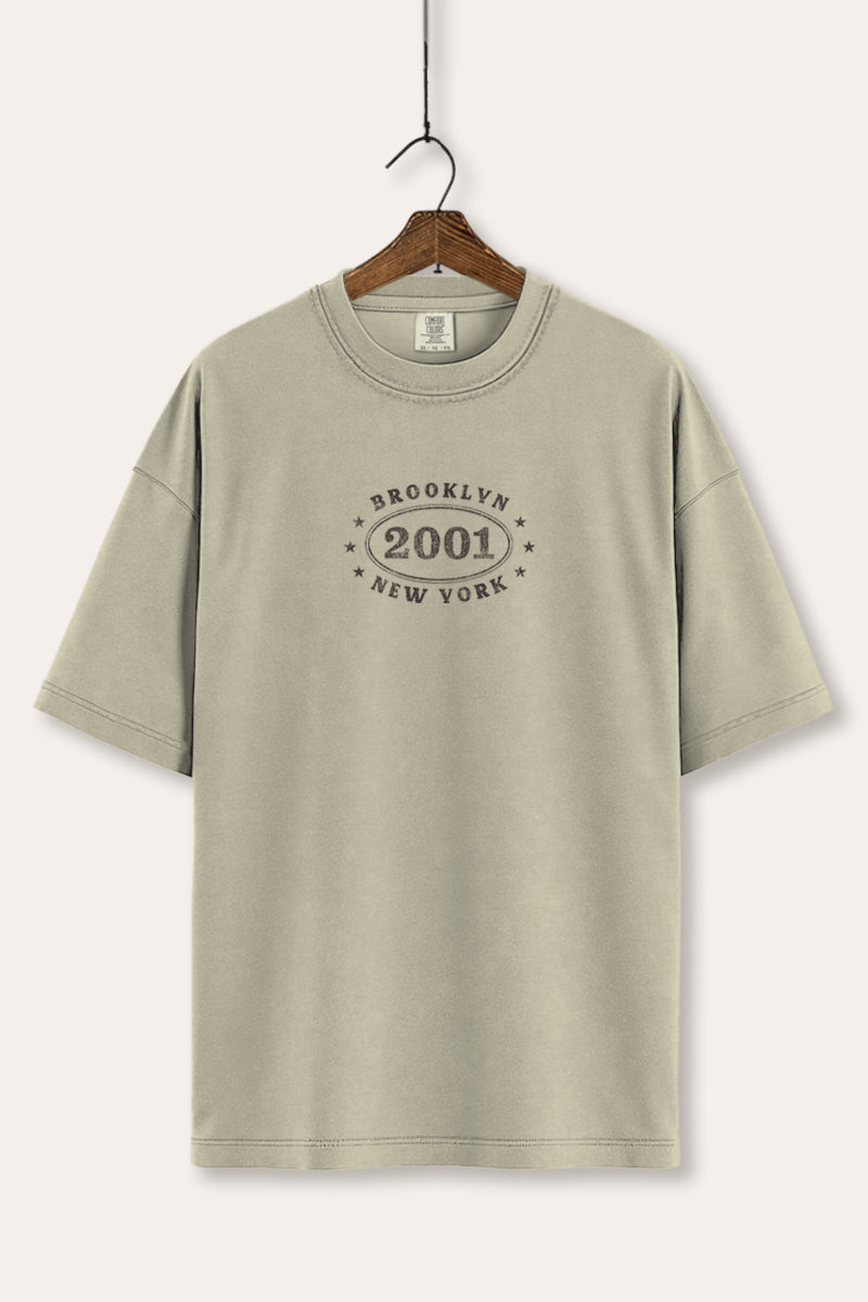 Brooklyn Newyork Emblem Graphic Tee Women's Comfort Fit