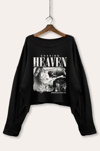 Rock American Tour Cropped Sweatshirt