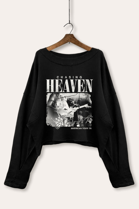 Rock American Tour Cropped Sweatshirt
