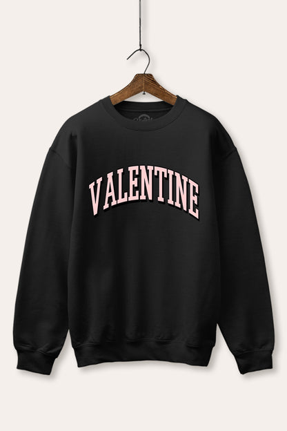 Valentine Collegiate Graphic Fleece Sweatshirt