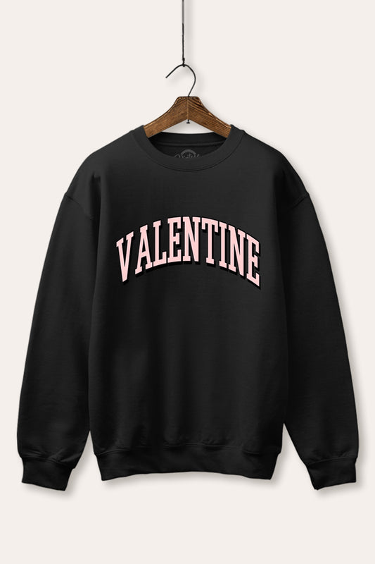 Valentine Collegiate Graphic Fleece Sweatshirt