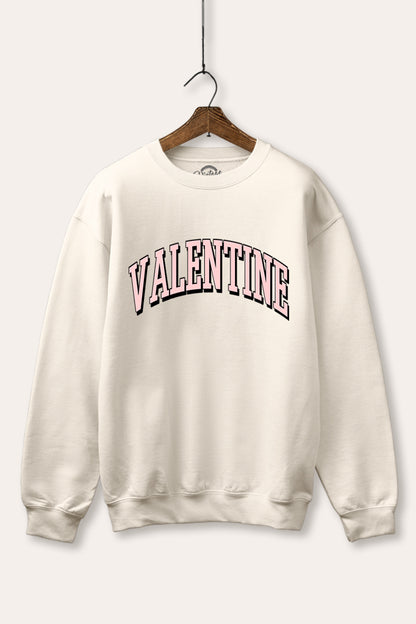 Valentine Collegiate Graphic Fleece Sweatshirt