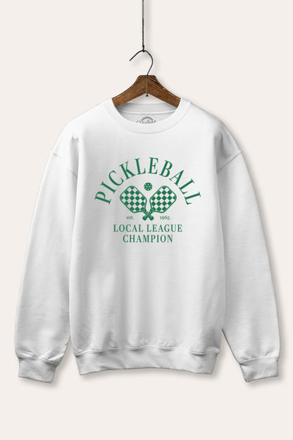 Pickleball Champion Sports Graphic Fleece Sweatshirt