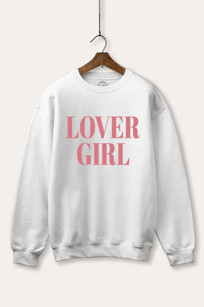 Lover Girl Graphic Fleece Sweatshirt