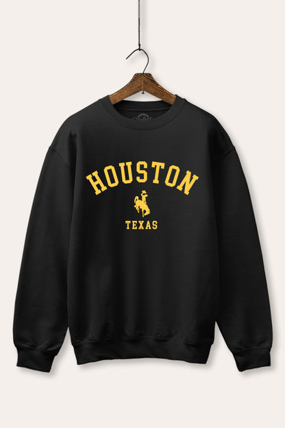 Houston Texas Rodeo Graphic Fleece Sweatshirt