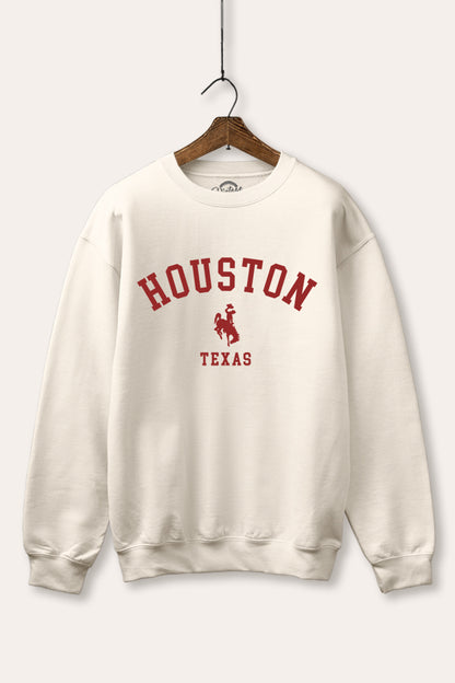 Houston Texas Rodeo Graphic Fleece Sweatshirt