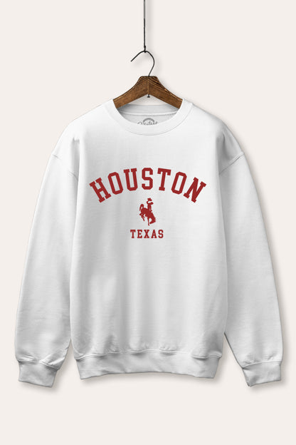 Houston Texas Rodeo Graphic Fleece Sweatshirt