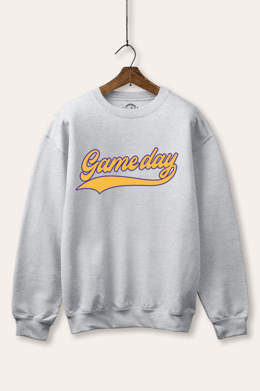 "game day" varsity graphic fleece sweatshirt