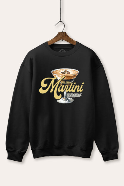 Espresso Martini Graphic Fleece Sweatshirt