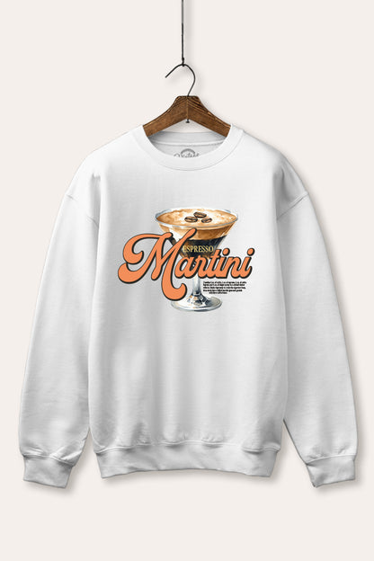 Espresso Martini Graphic Fleece Sweatshirt
