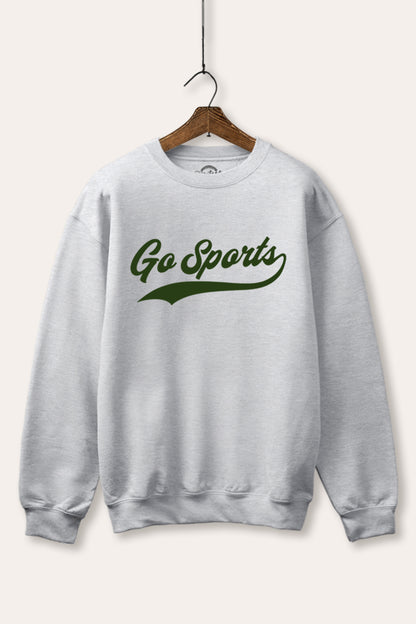 "go sports" varsity graphic fleece sweatshirt