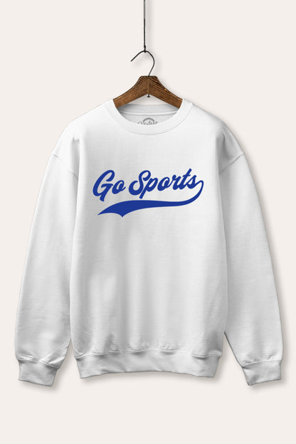 "go sports" varsity graphic fleece sweatshirt