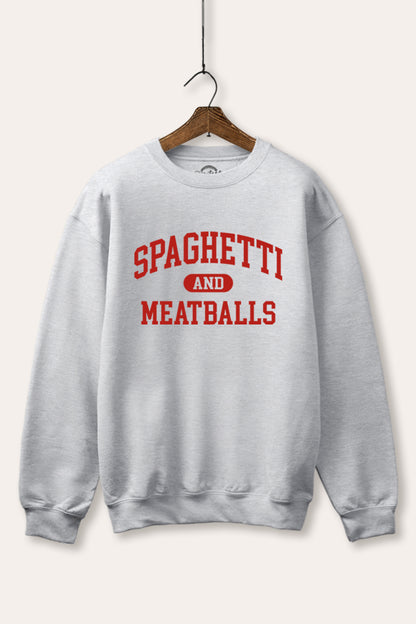 Spaghetti & Meatballs Graphic Fleece Sweatshirt