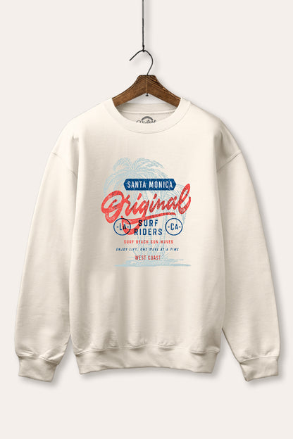Santa Monica Surf Riders Graphic Fleece Sweatshirt