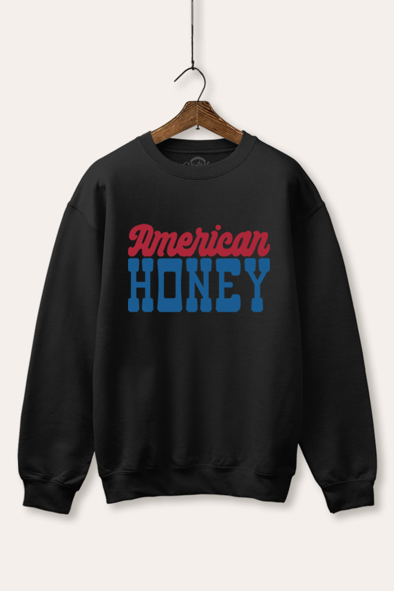 American Honey Graphic Fleece Sweatshirt