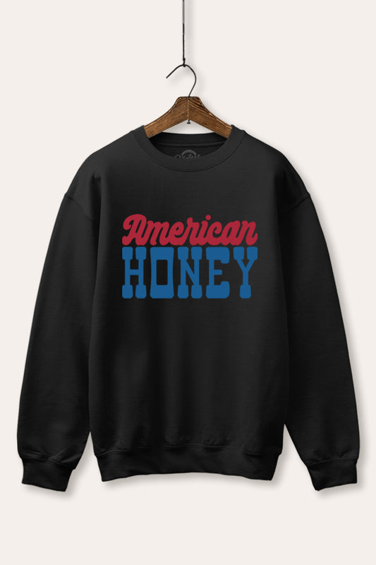 American Honey Graphic Fleece Sweatshirt