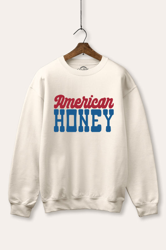 American Honey Graphic Fleece Sweatshirt