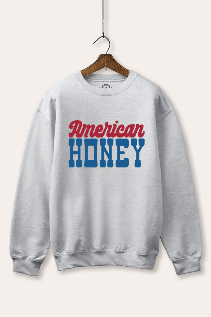 American Honey Graphic Fleece Sweatshirt