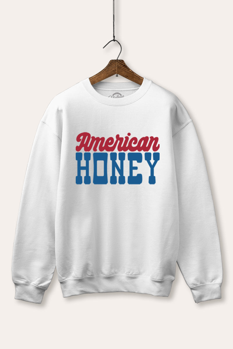 American Honey Graphic Fleece Sweatshirt