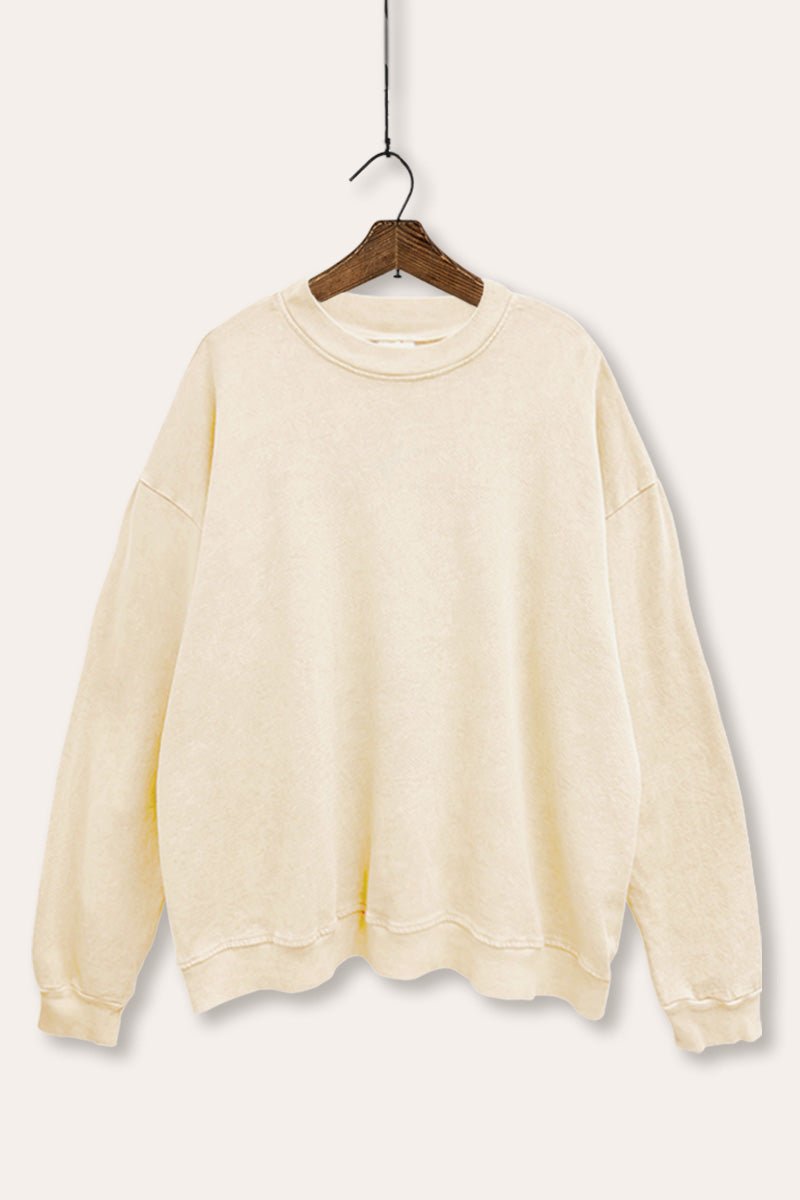 plain mineral wash sweatshirt (SWD385-PLAIN)