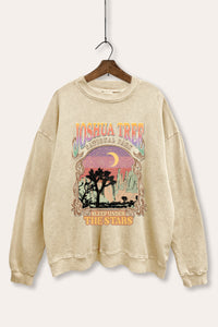 joshua tree mineral wash graphic sweatshirt