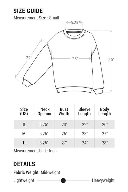 New York City Peace Sign Graphic Mineral Wash Sweatshirt