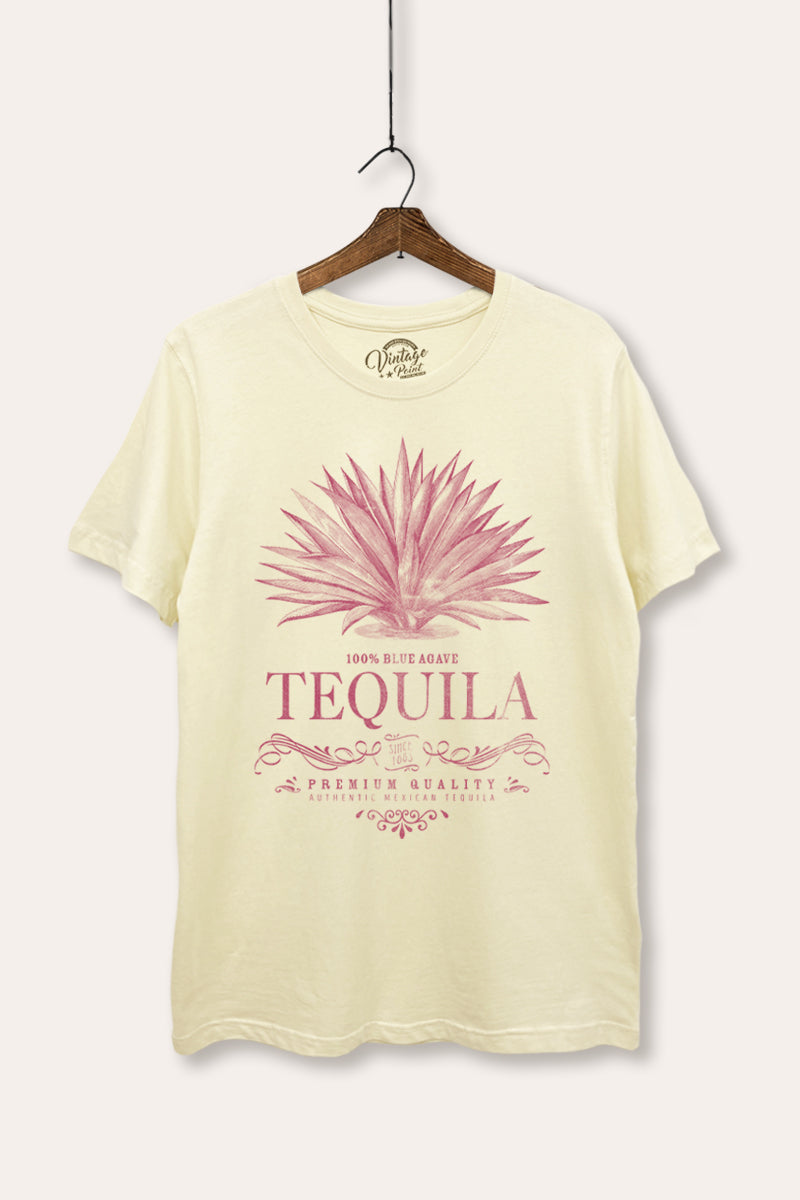 "tequila" agave plant women's basic graphic t-shirt