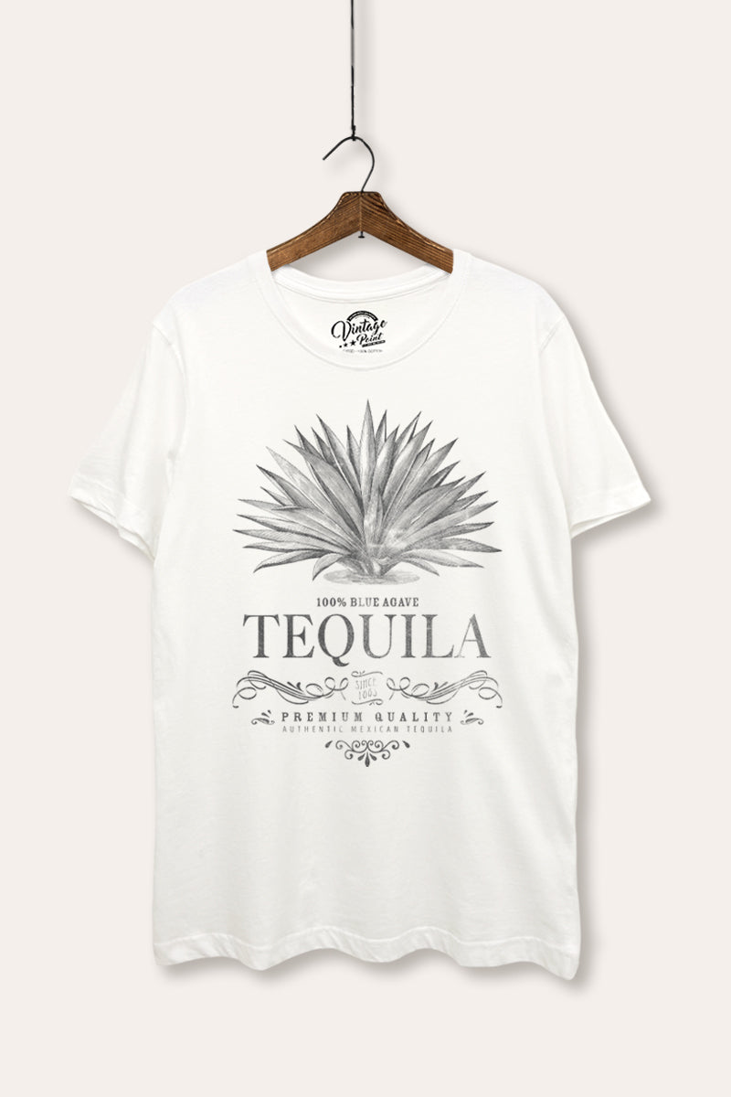 "tequila" agave plant women's basic graphic t-shirt