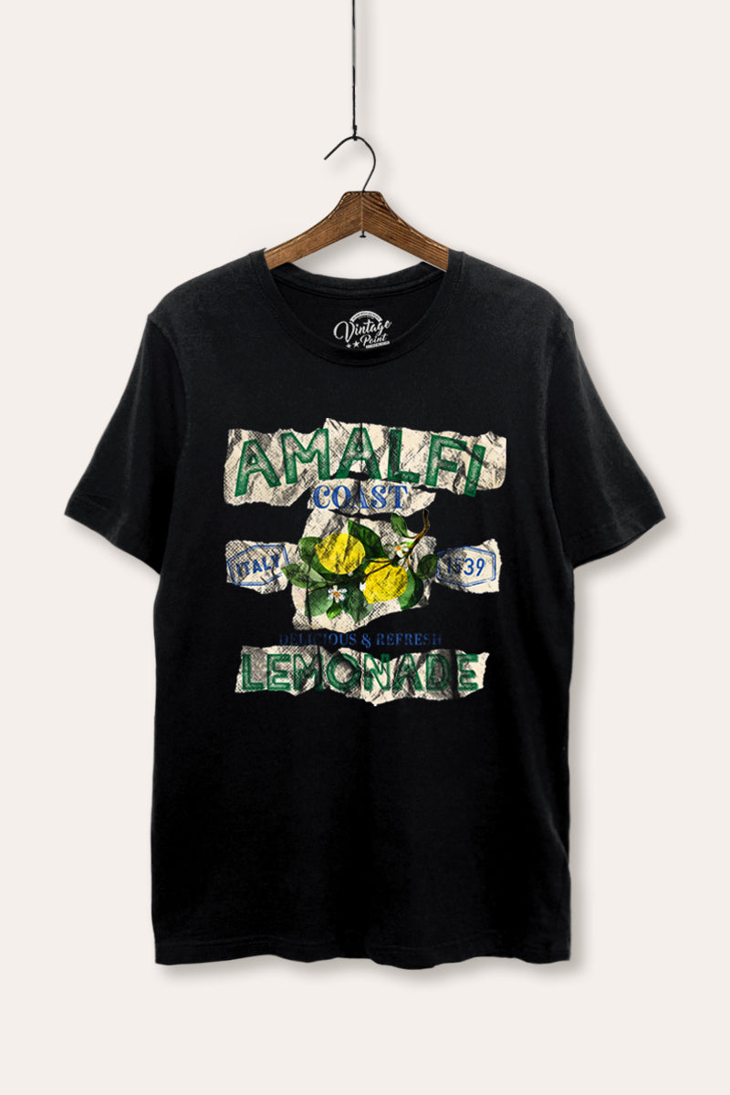 amalfi coast lemonade women's basic graphic t-shirt