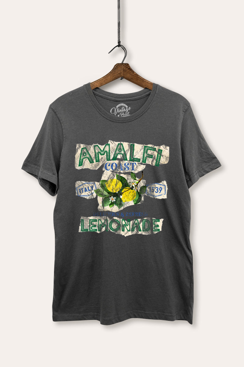 amalfi coast lemonade women's basic graphic t-shirt