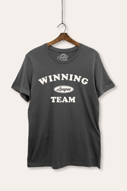 Winning Team League Sports Graphic Women's Basic Casual Tee
