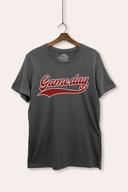 Game Day Varsity Graphic Women's Basic Casual Tee