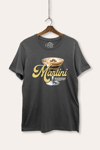 Espresso Martini Graphic Women's Basic Casual Tee