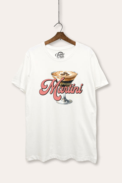 Espresso Martini Graphic Women's Basic Casual Tee