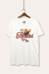 espresso martini graphic women's basic tee